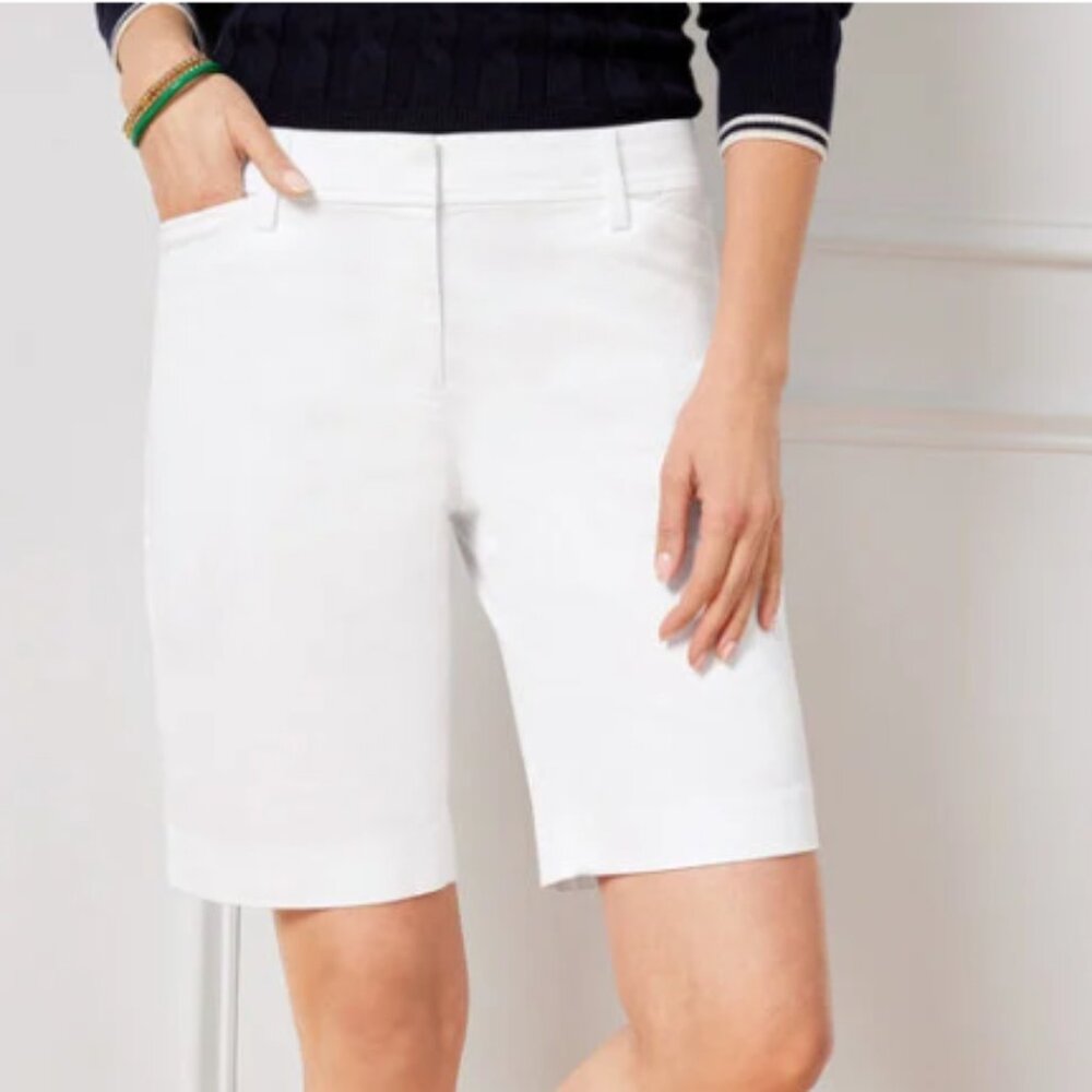 Talbots Perfect Shorts White Size 14w